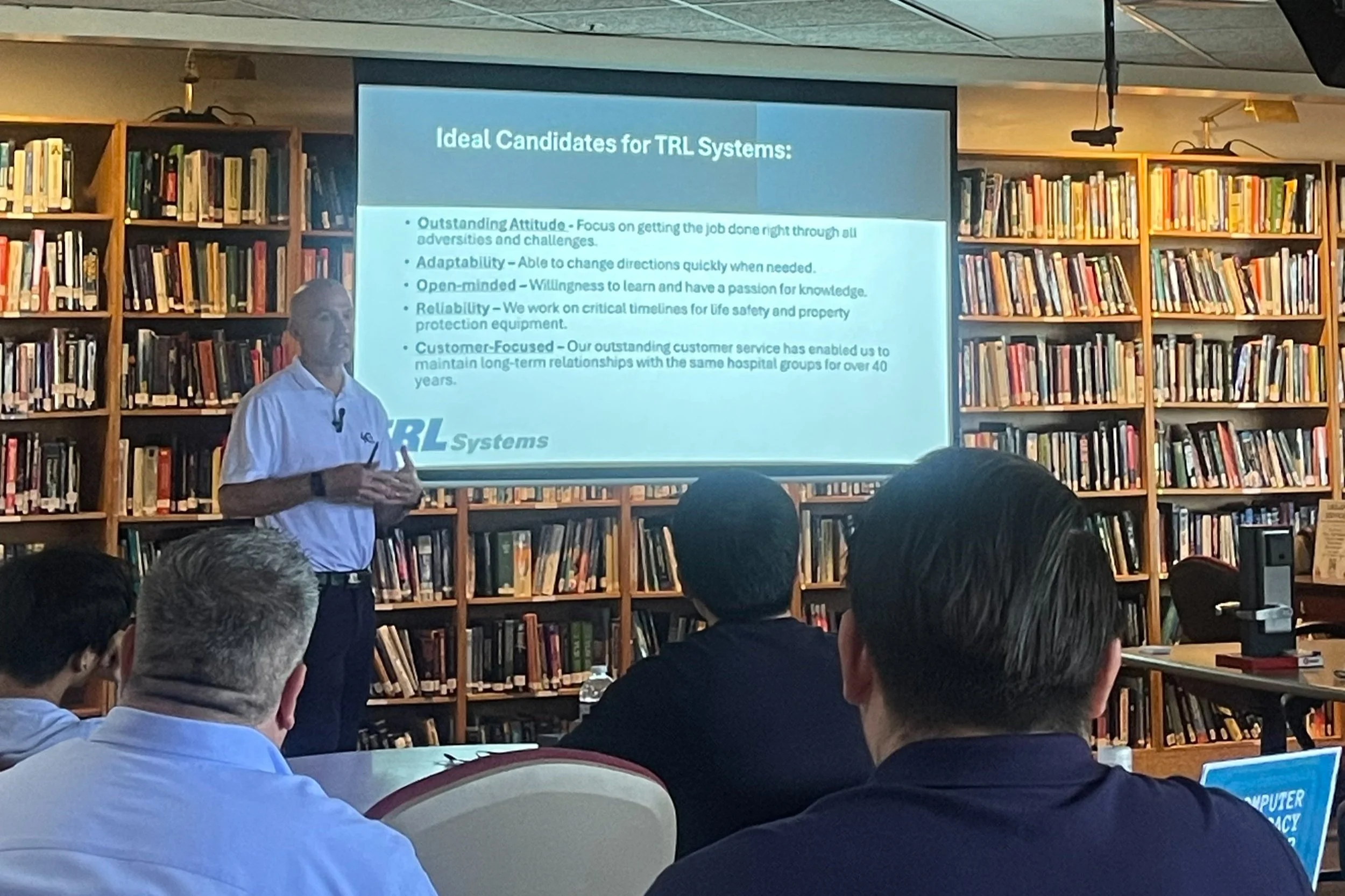 Inspiring the Next Generation: TRL Systems Connects with SCIT Students
