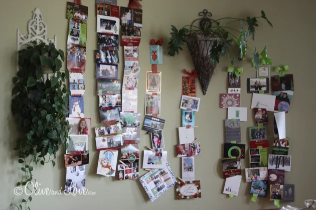 Holiday Card Display