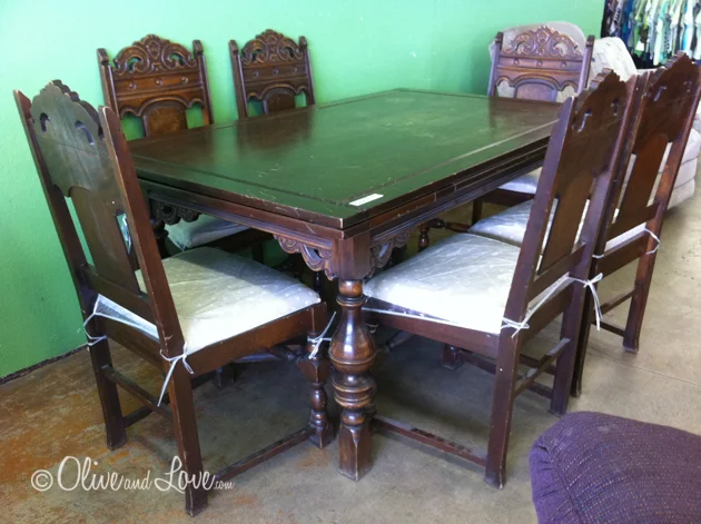 Shutter Wall -- New Dining Room Chairs!