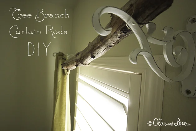 Tree Branch Curtain Rod
