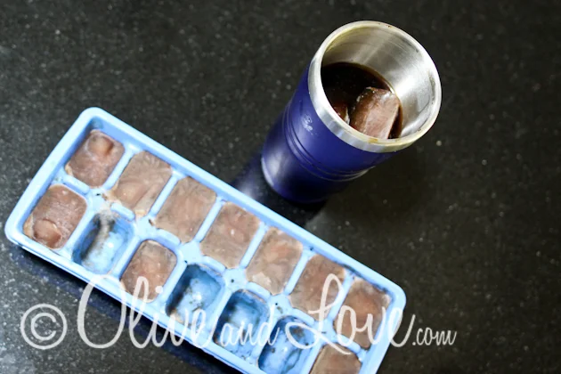 Iced Coffee Cubes