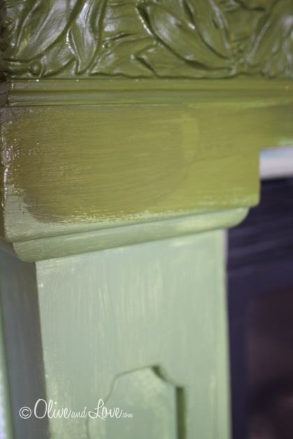 Glazing the Fireplace