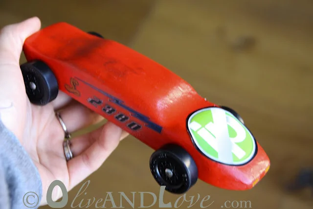 A Pinewood Derby Win