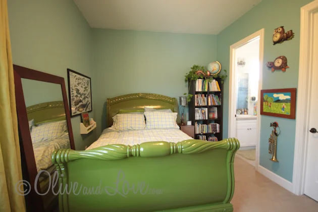 Boy's Room with Closet Loft