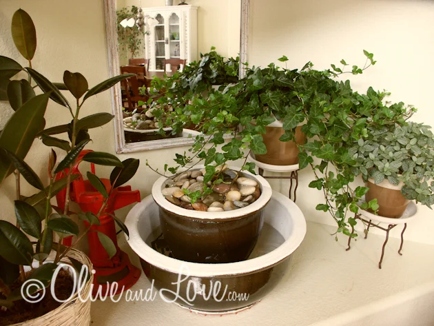 Indoor Fountain:  What NOT to do