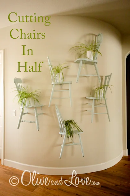 Half Chairs On Wall