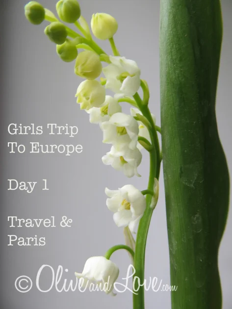 Girls Trip to Europe Day 1 - Travel and Paris