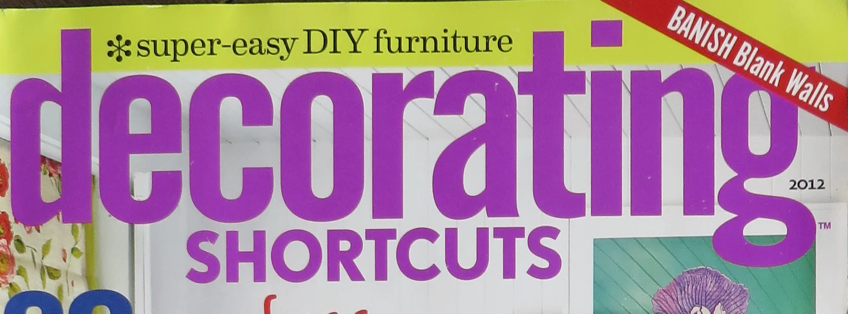 Olive and Love Shutter Wall in Decorating Shortcuts