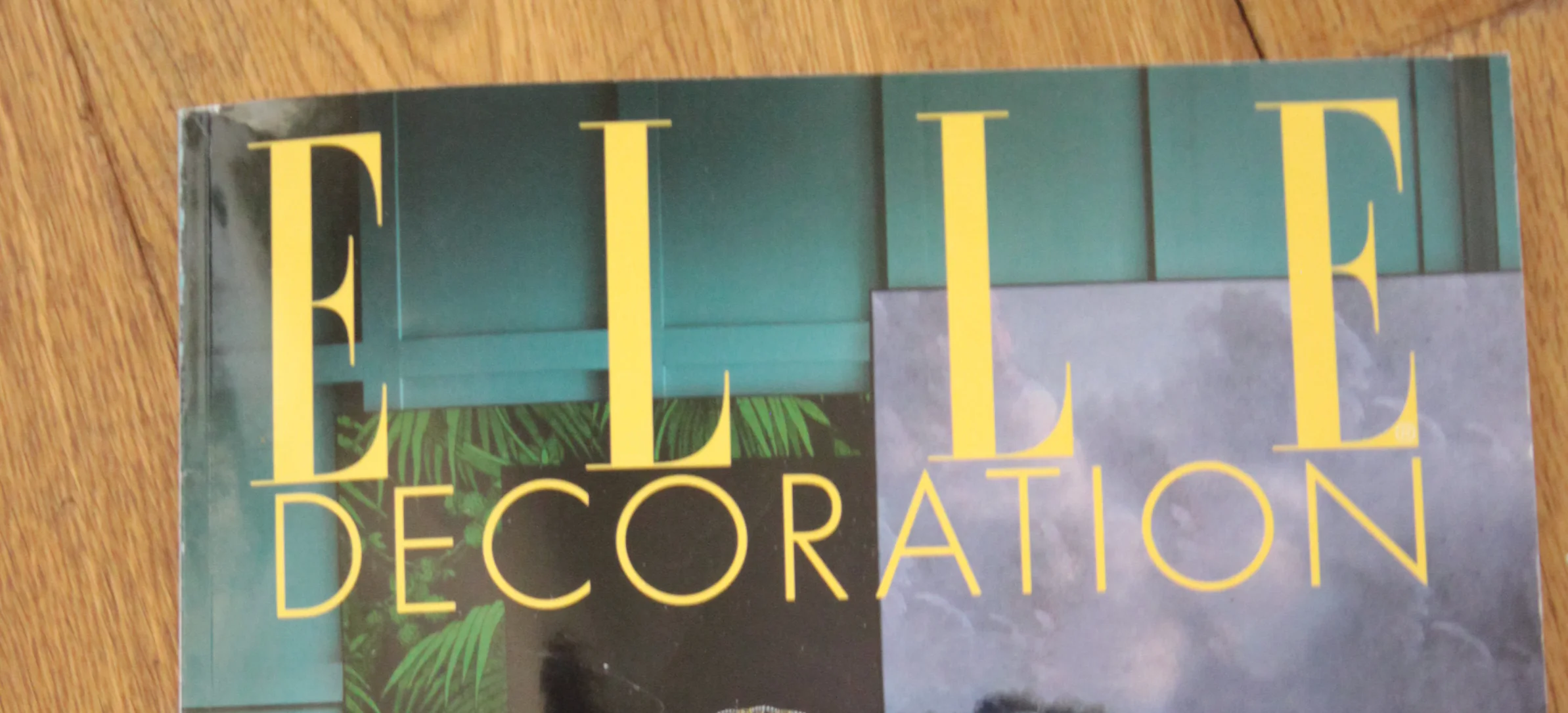 Elle Magazine features Olive and Love Shutter Wall 