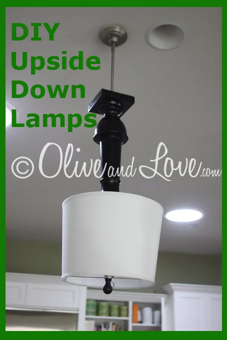 Upside Down Table Lamp Pendants part 2