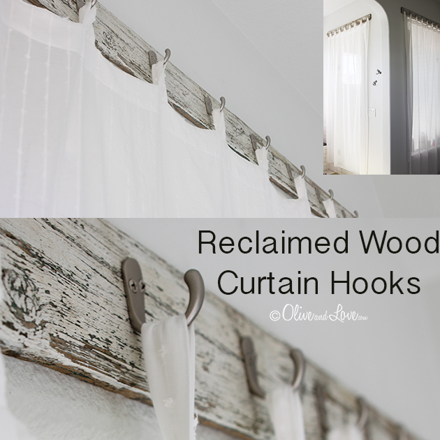 Bathroom Shower Curtains with Reclaimed Wood — Olive & Love