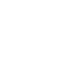 Outline of a hand holding a ribbon badge with a checkmark.