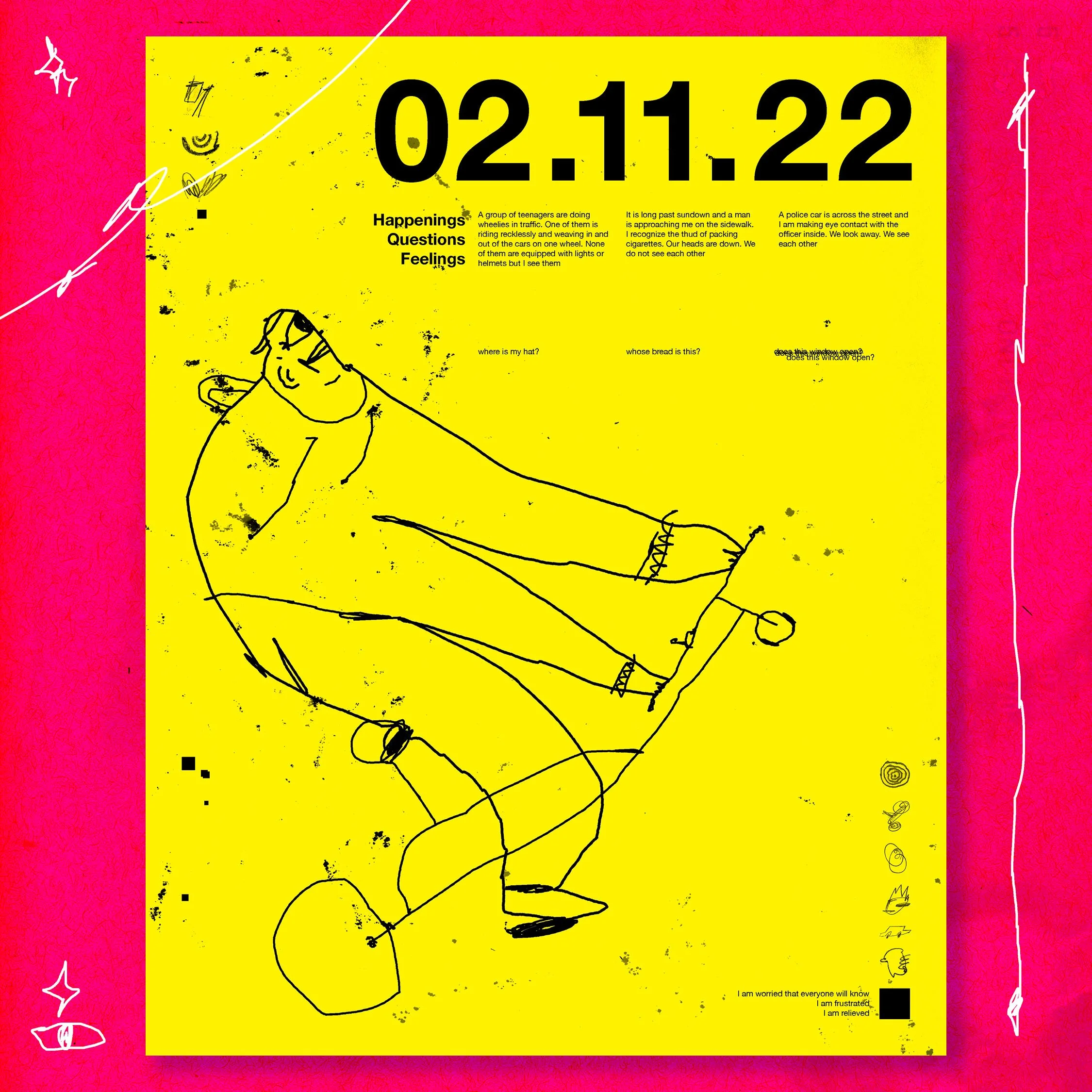 Experimental Diary Poster