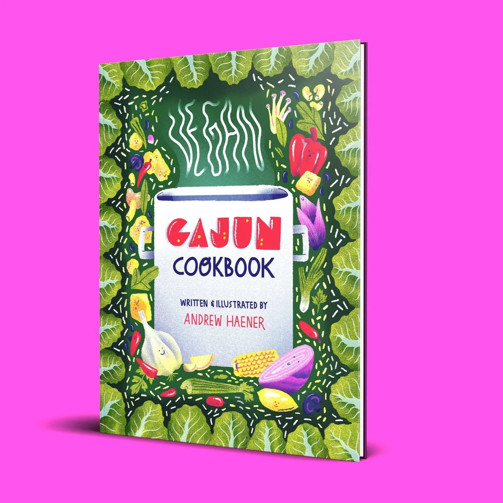 Vegan Cajun Cookbook Cover