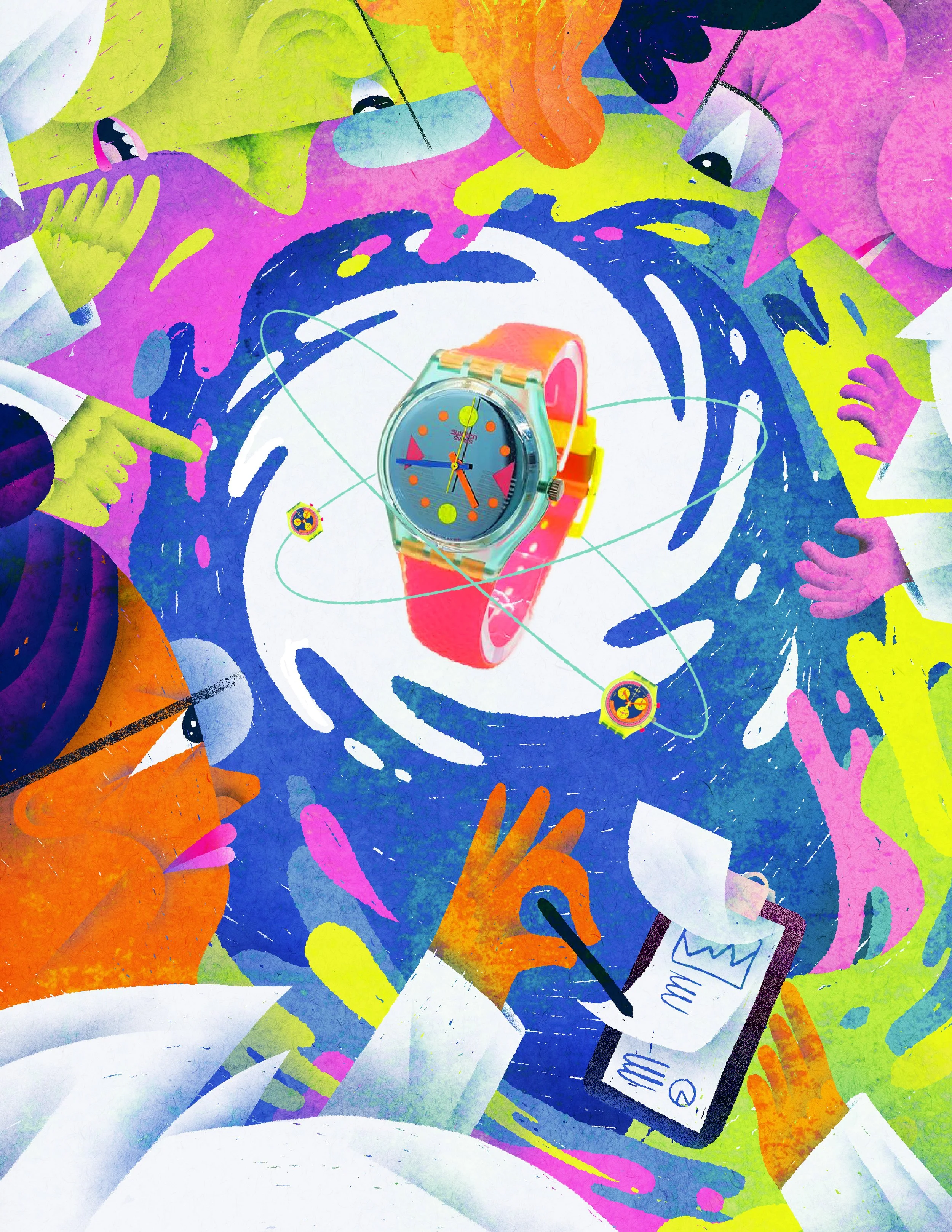 Swatch Fan Art