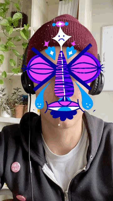 Plz Don't Cry AR Filter