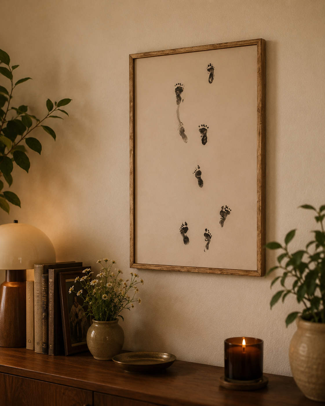 First Steps — A Baby Keepsake Art Morning