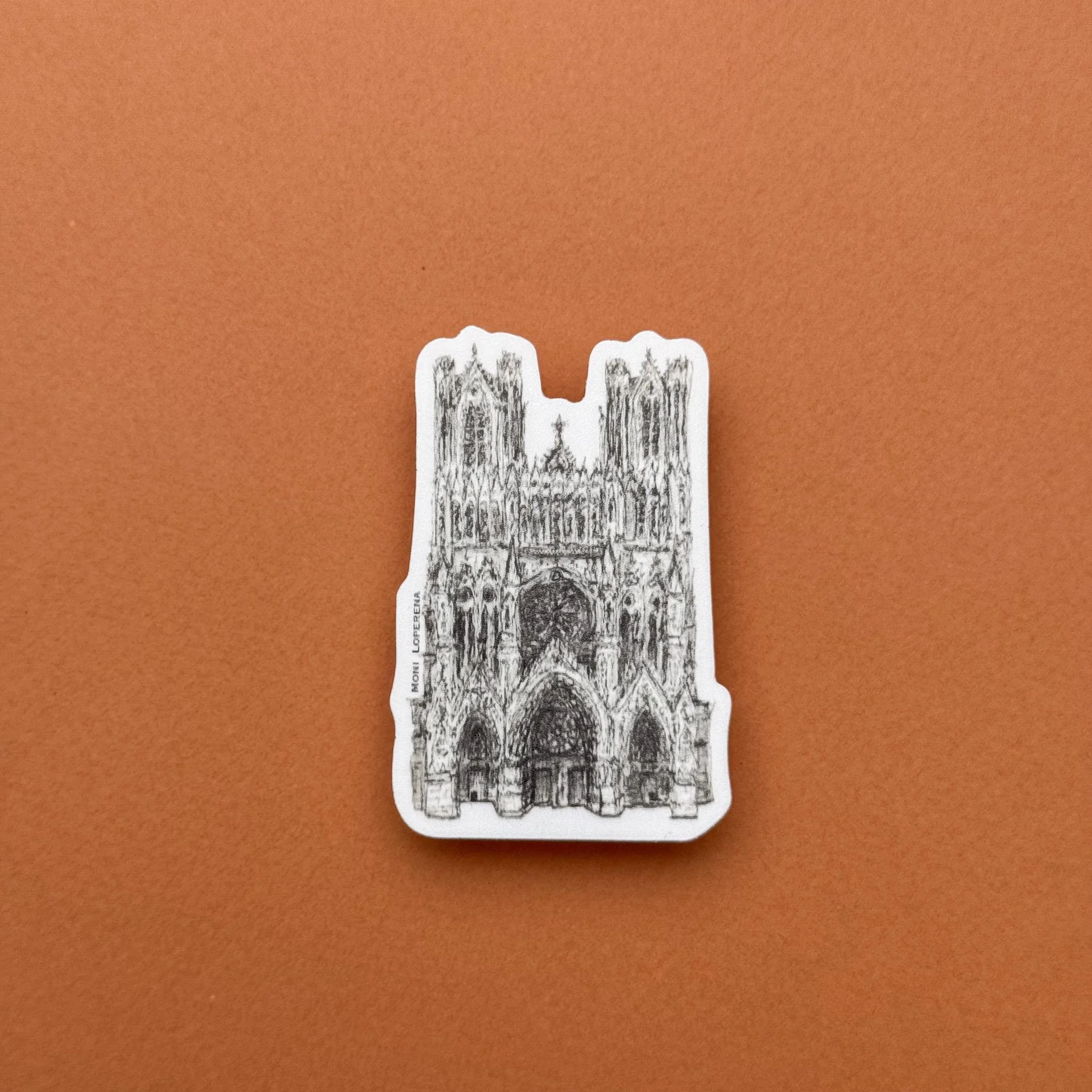 Reims Cathedral Sticker