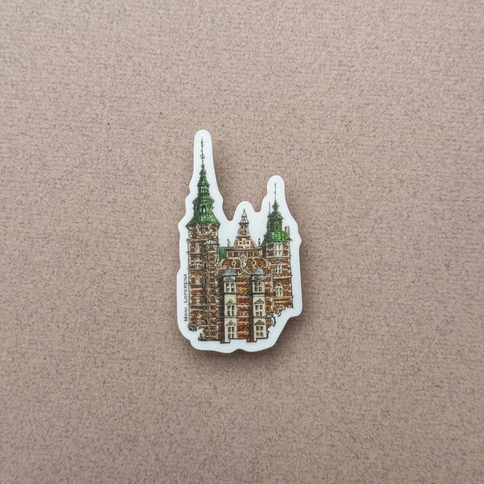 Rosenborg Castle Copenhagen Sticker