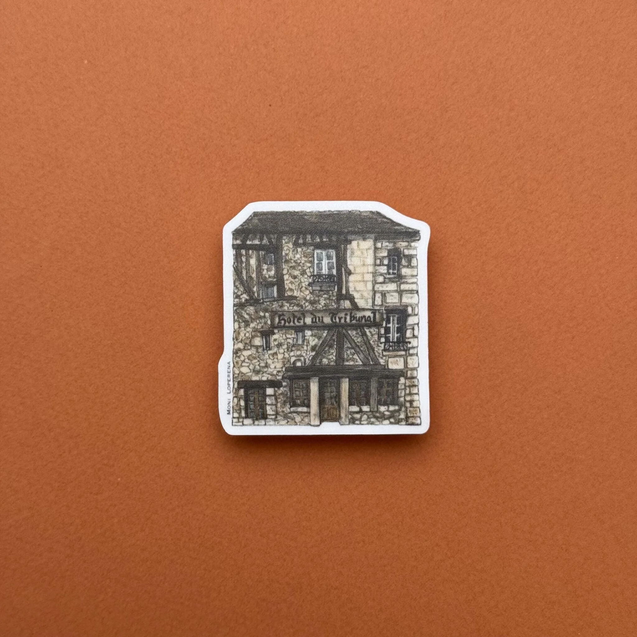 Old Hotel France Sticker