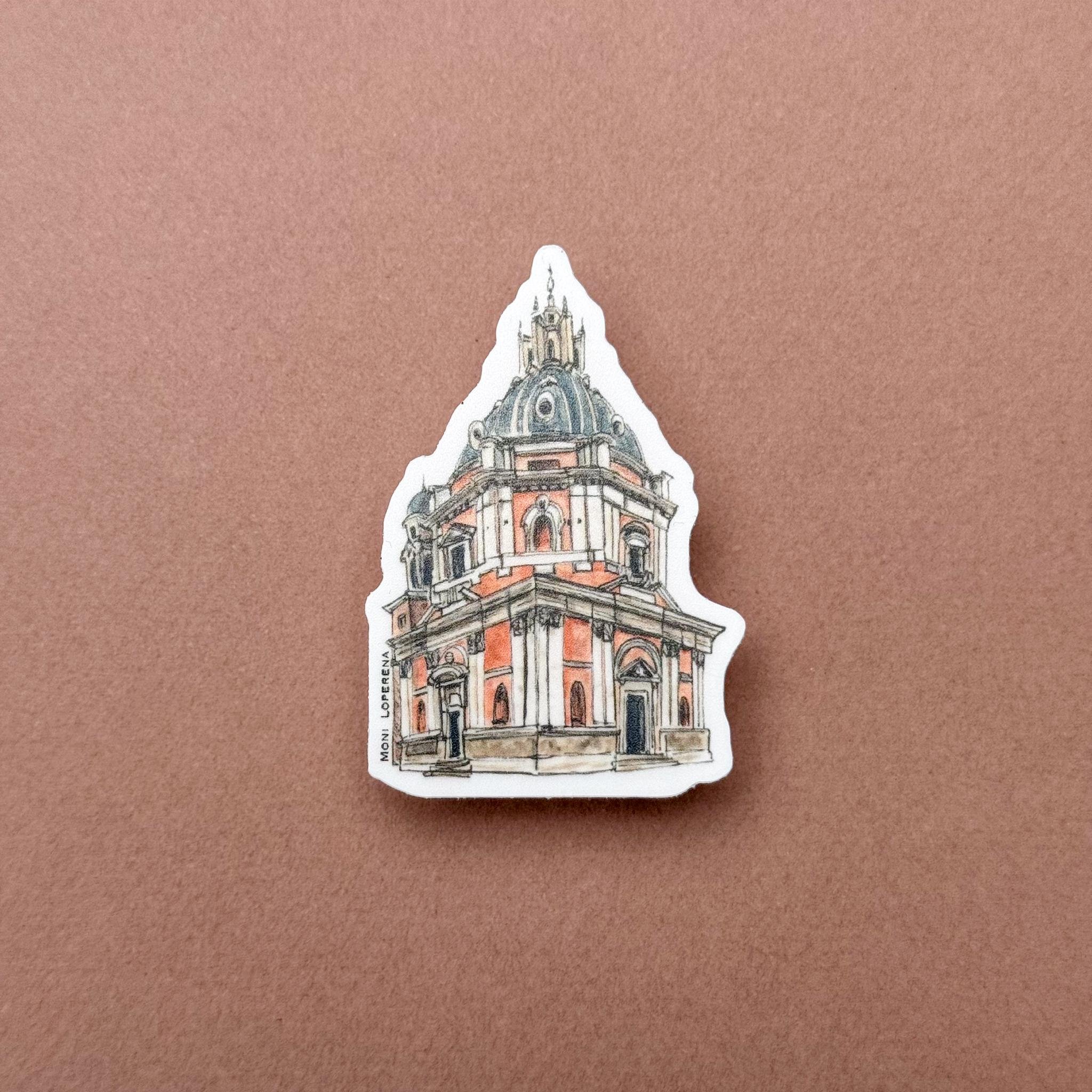 Church in Rome Sticker
