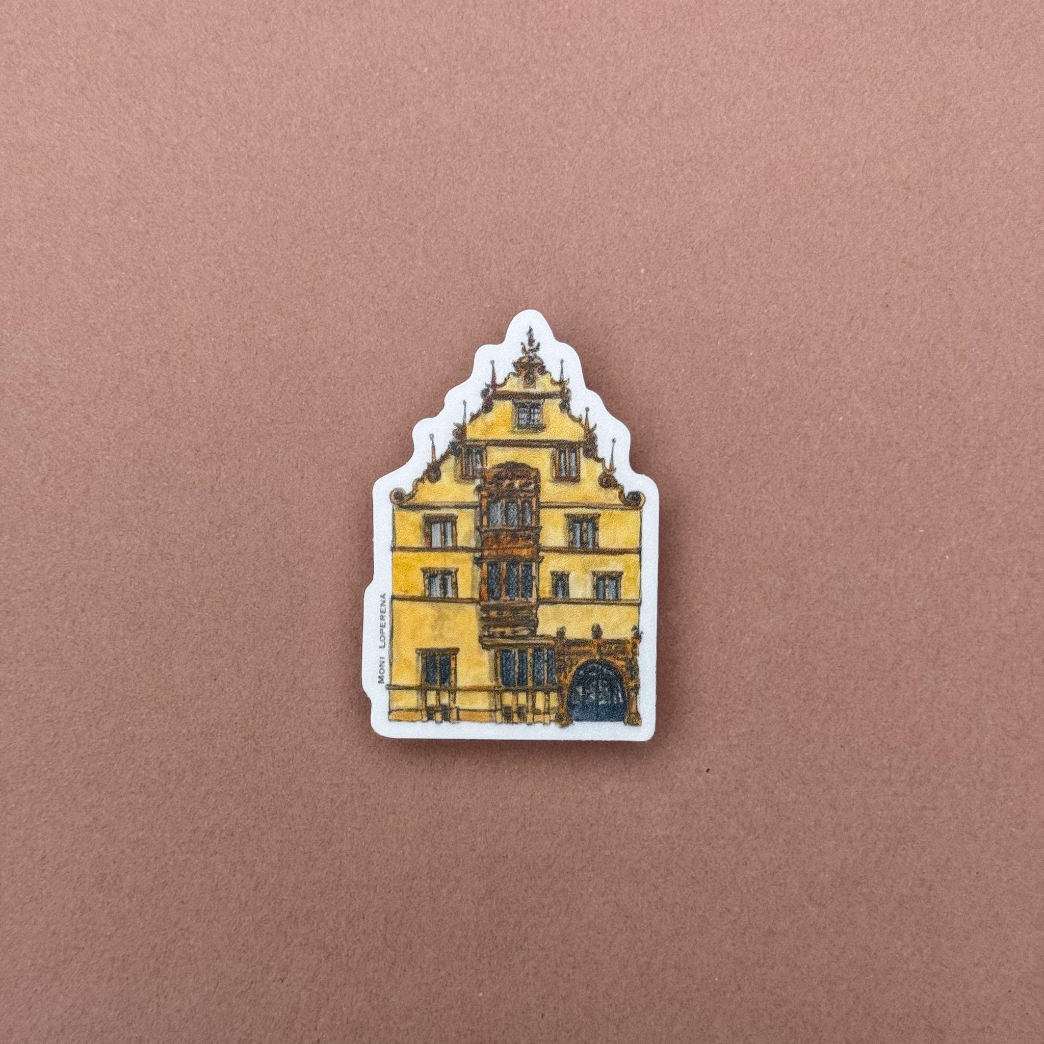 Colmar House of Heads Sticker