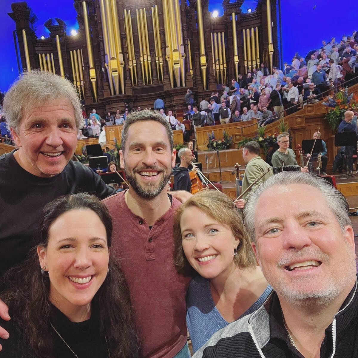 Absolutely thrilled to be reunited with my dear friends and colleagues! Looking forward to our &ldquo;Elijah&rdquo; performances tonight and tomorrow with the Utah Symphony and wonderful conductor, Thierry Fischer! Link in bio for tickets🎶😄