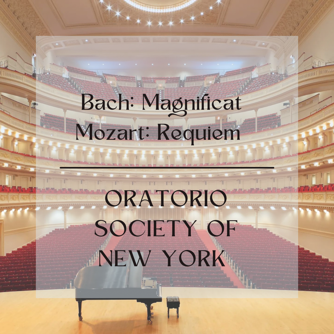 Bach's Magnificat and Mozart's Requiem