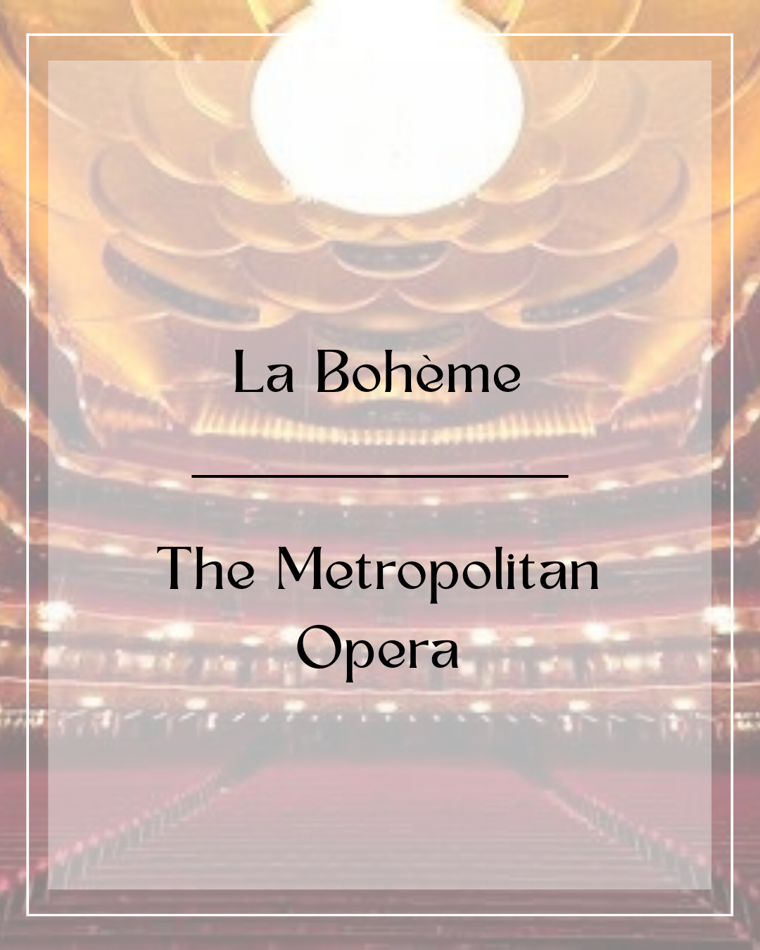La Bohème