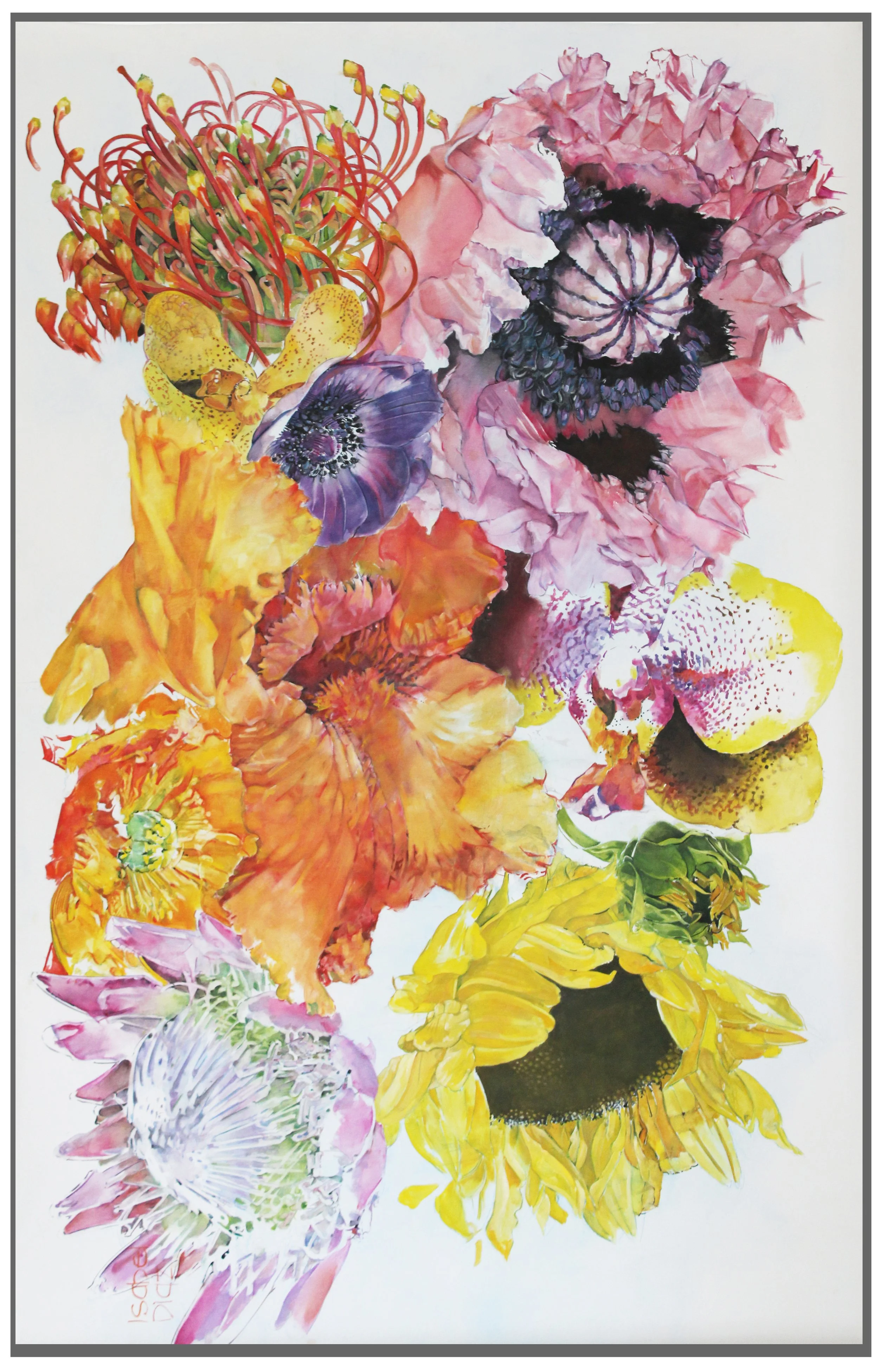 FL-4508 Wildflower waltz 2025, Oil on canvas (89x57 inches).jpg