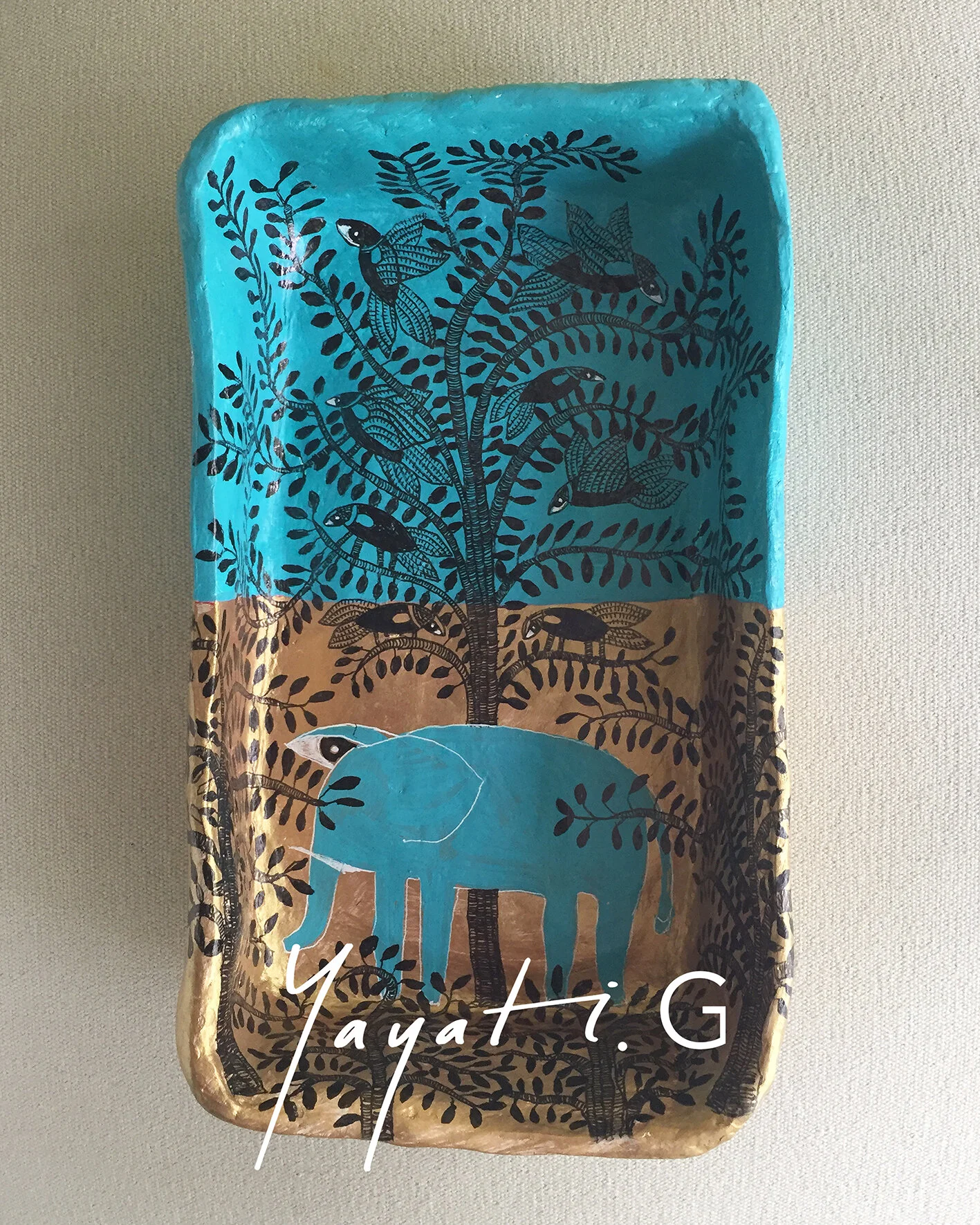 Blue Elephant under Fishbird Tree 1.jpg
