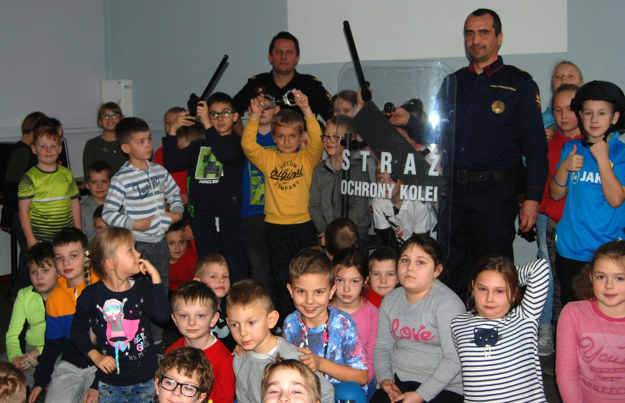 STRAŻ OCHRONY KOLEI, spotkanie - klasy 1-3