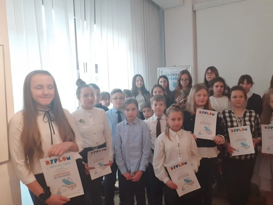 POWIATOWY KONKURS „LITEROWANIE NA ŚNIADANIE”