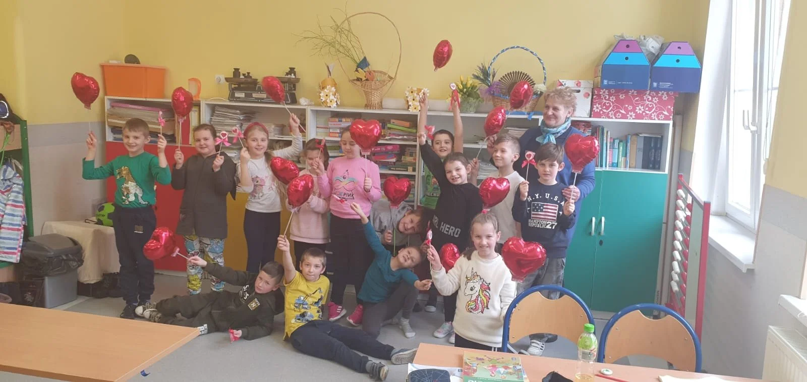 WALENTYNKI, klasa 2c