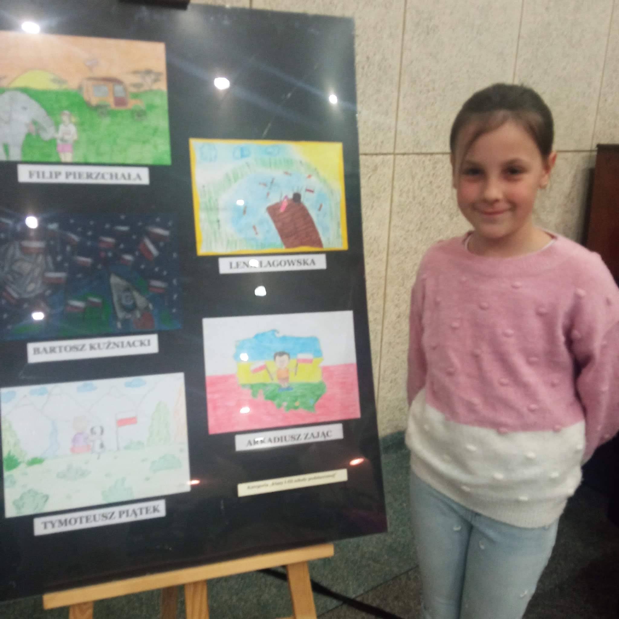 "TAM GDZIE JA, TAM MOJA FLAGA", konkurs plastyczny