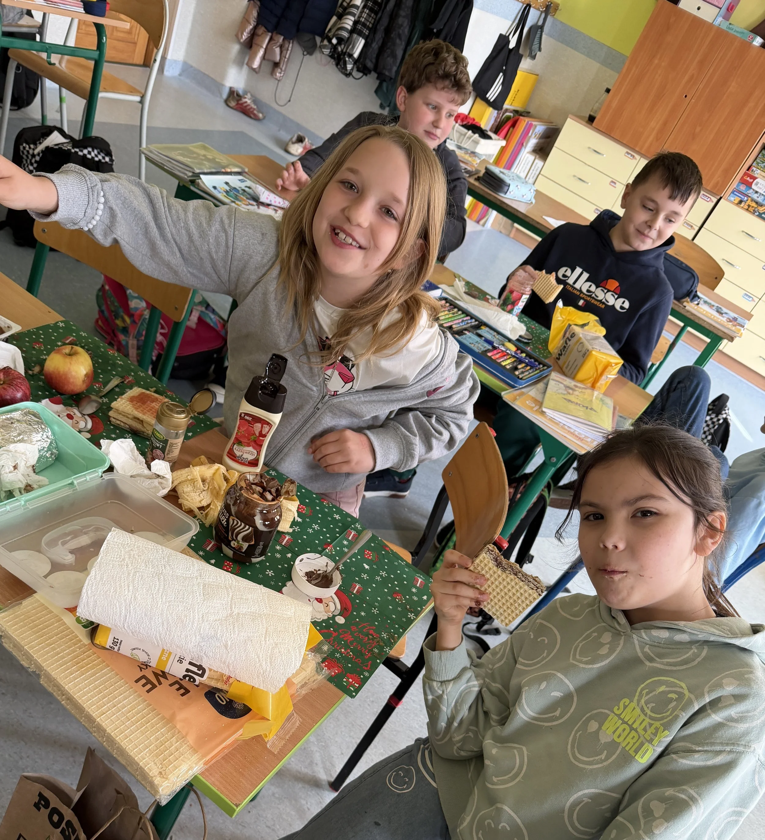 WAFELKOWY DZIEŃ, klasa 3b