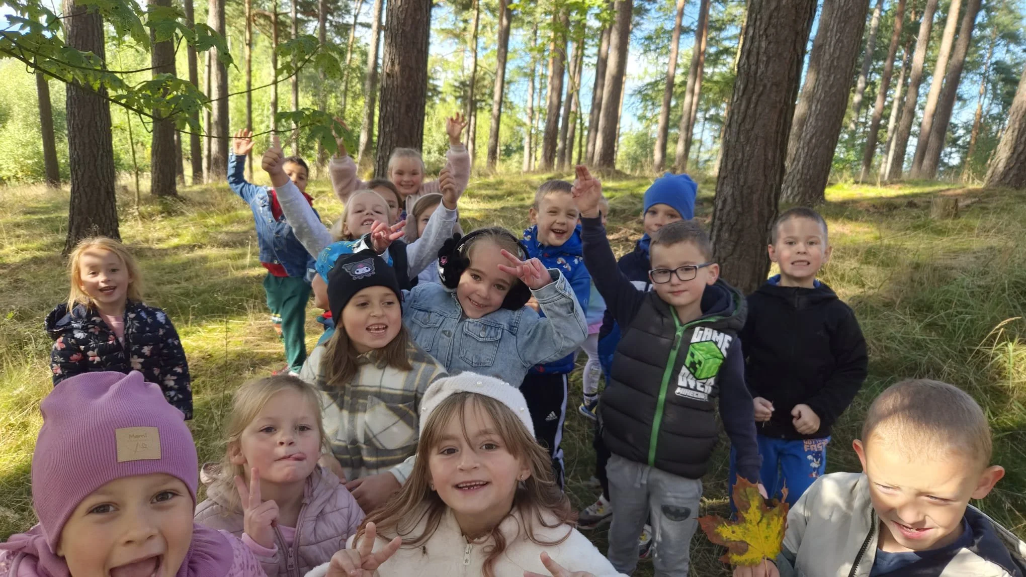 JESIENNY SPACER DO LASU - RYBKI I JEŻYKI TROPIĄ OZNAKI JESIENI