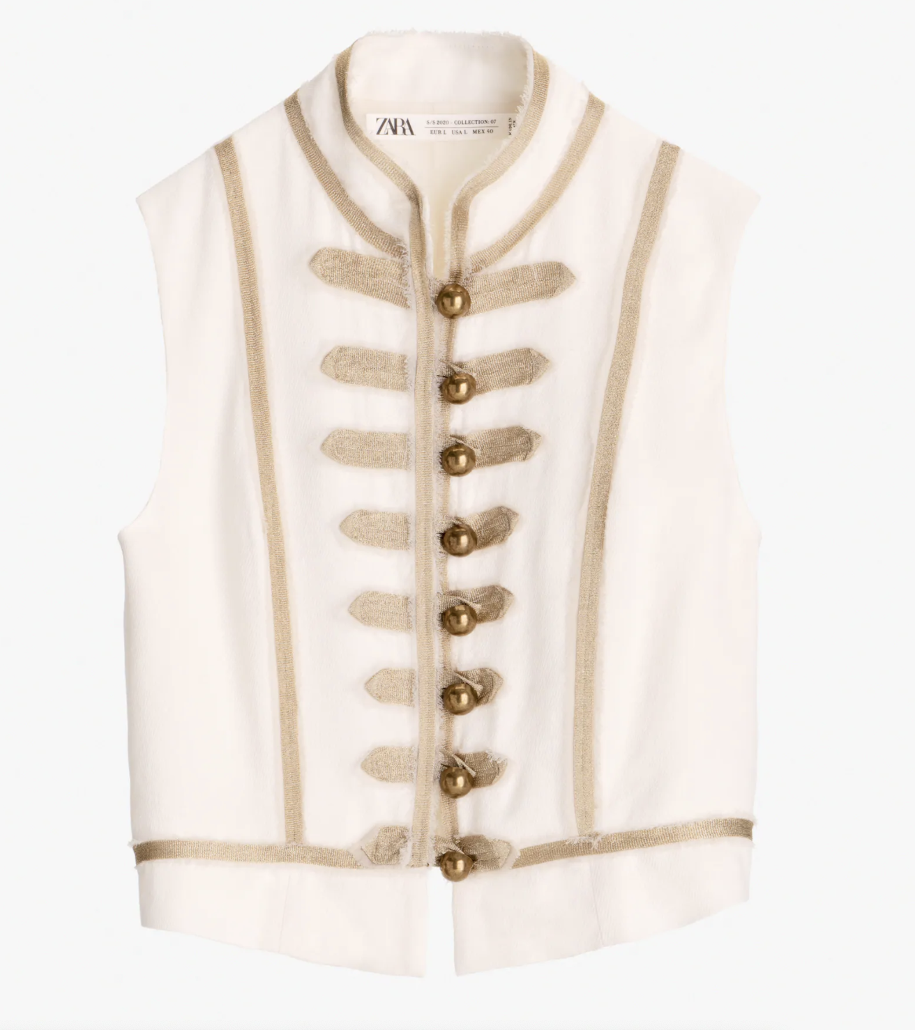 Zara, Waistcoat, £79.99