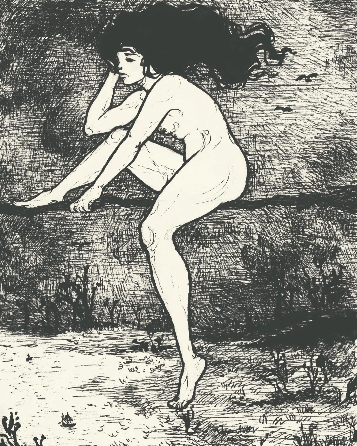 It is very freakin’ hot and clothes are extremely overrated. Facts. 🧙‍♀️🌞💀✨