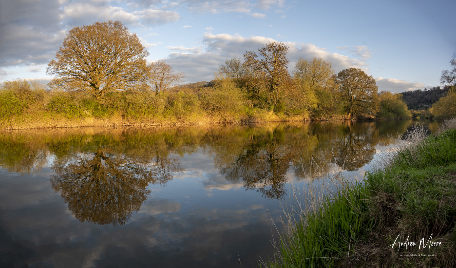 Evening On The Riverbank