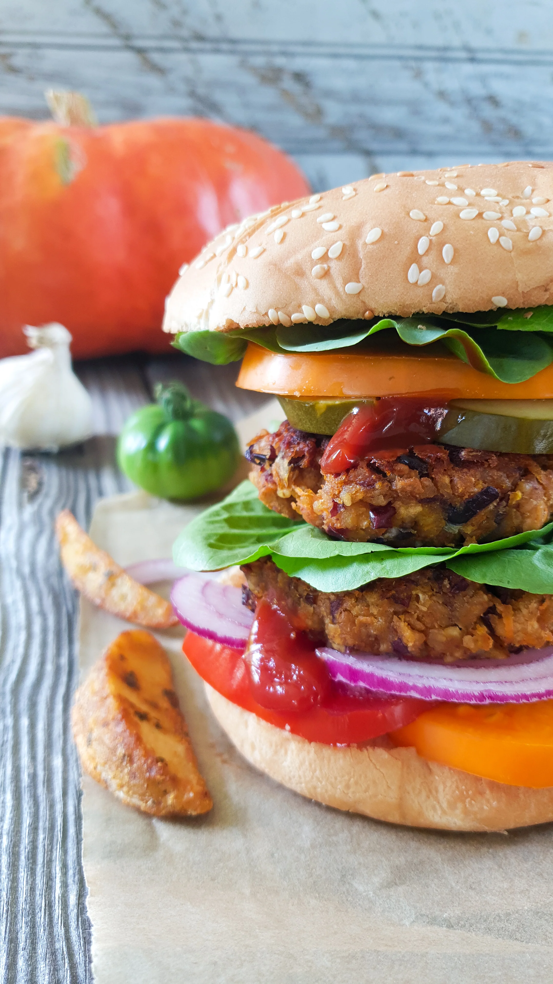 Recette burgers courge