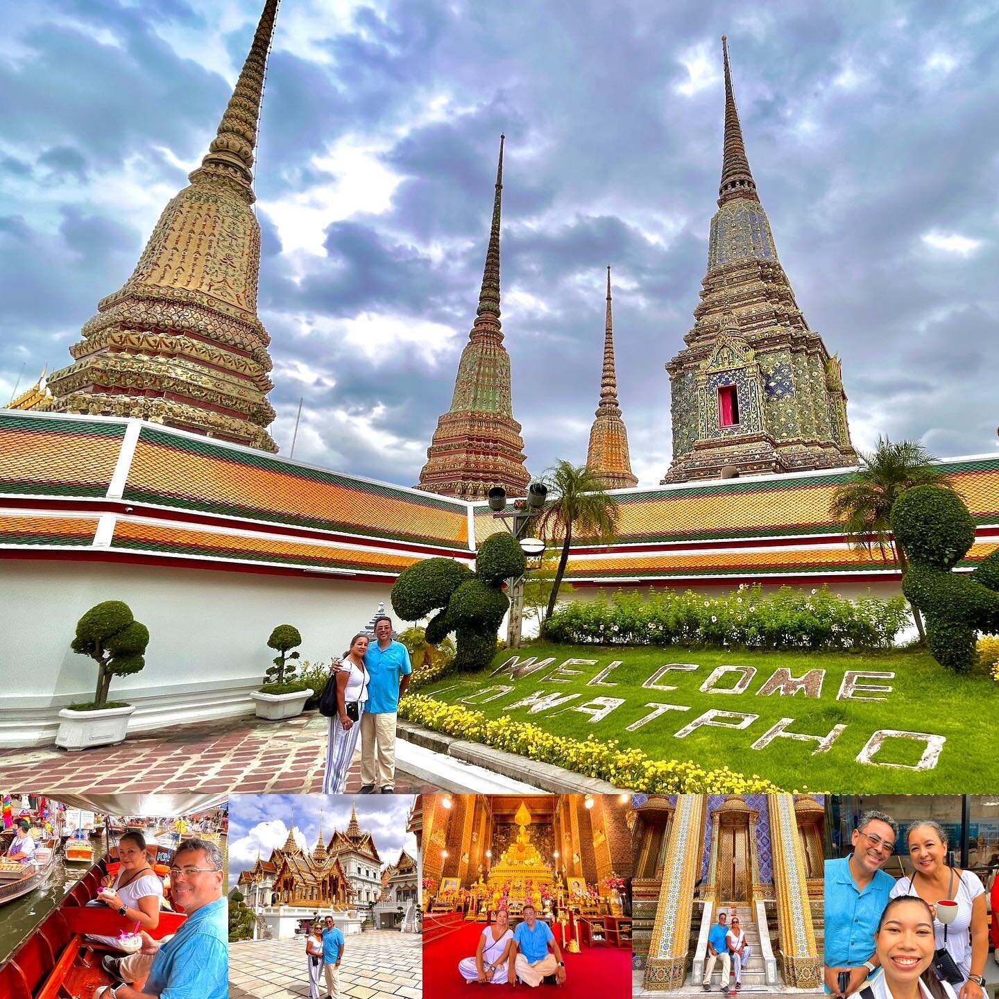 Thank you very much 🙏 Canales Family 🇺🇸 for having me on your day trip for the first time of visiting Bangkok. I hope your family had a great time in Bangkok with our culture, foods and people 🥰🙏

📸 Beautiful photo in Bangkok at
📍The Grand Pal