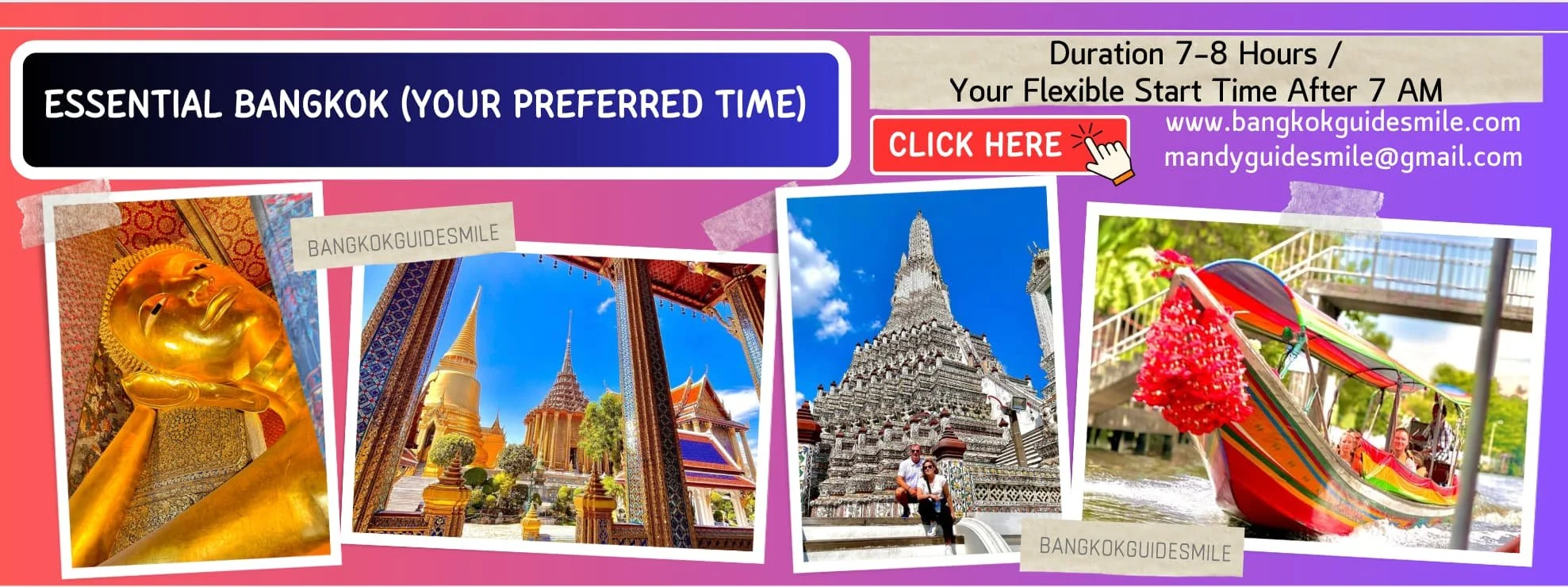 Exclusive Bangkok Tour Packages - Private Guide Included