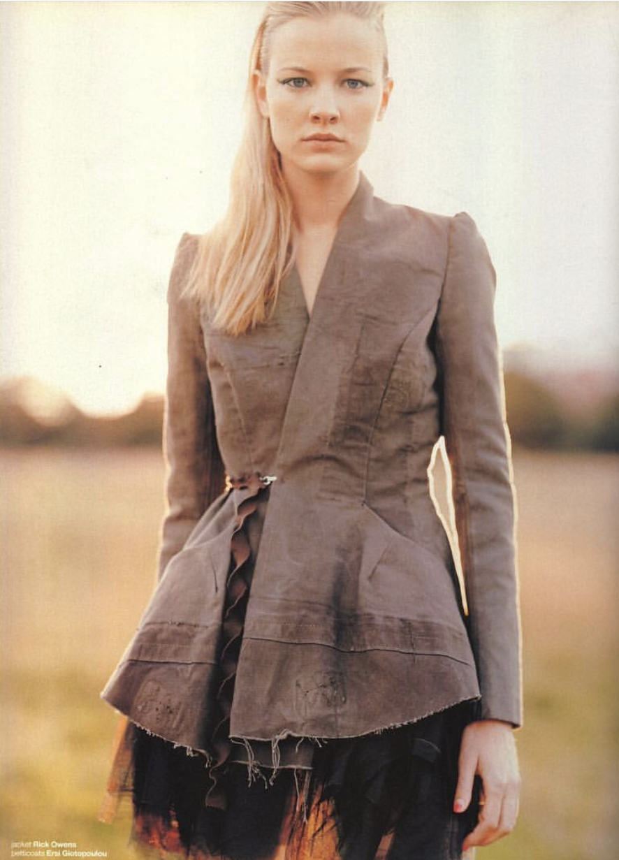 Rick Owens Jacket, 2001. #003