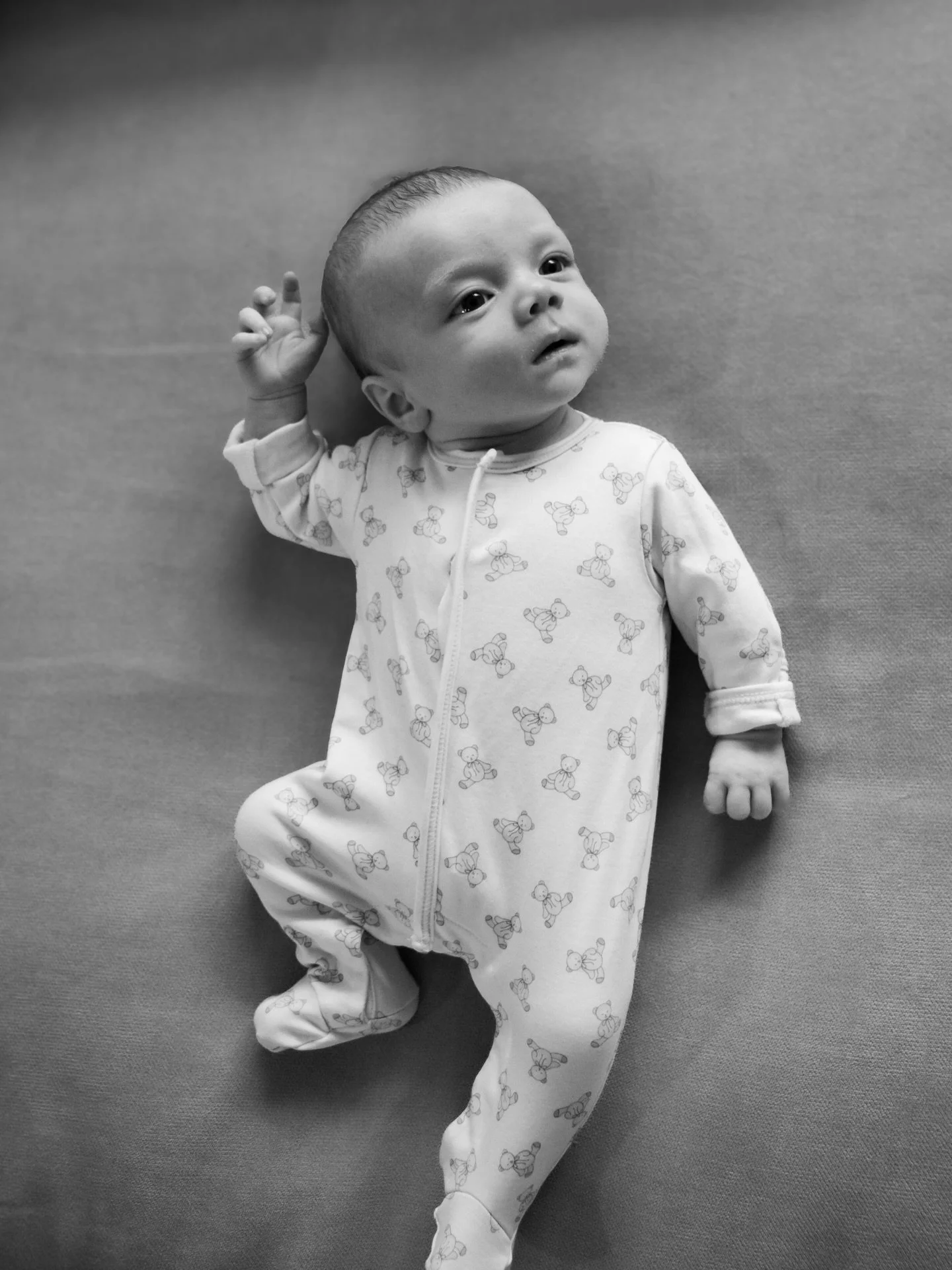 I will never get over these. Just a sneak peek with more to come, but I couldn&rsquo;t resist sharing a few 🥹🖤 #motherhood #newborn #christmas #babysfirstchristmas