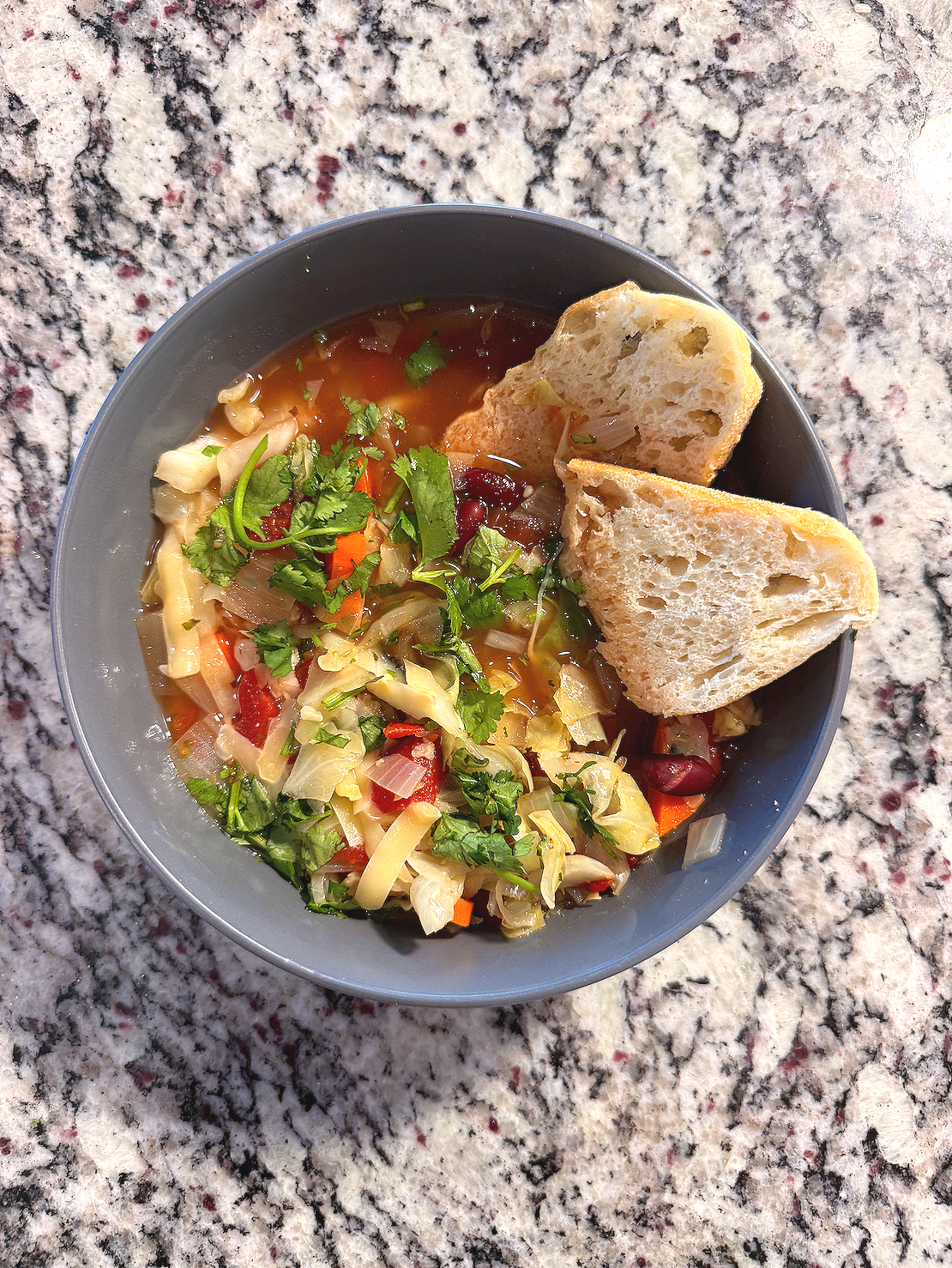 Detoxing Green Cabbage Soup