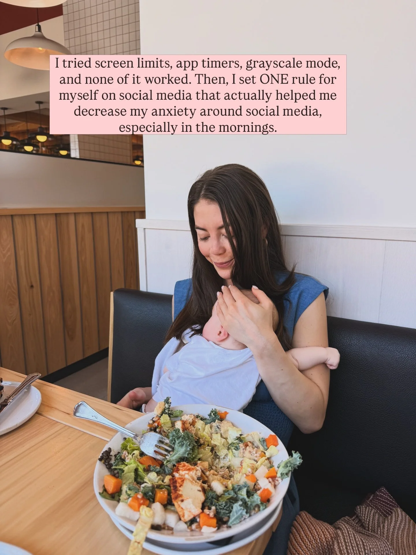 Mornings for me are so sacred these days. Not only am I most productive in the mornings, but the most creative. And honestly, scrolling on social media and sharing (which I love to do) was starting to DRAIN me. So, I didn&rsquo;t keep going with it, 