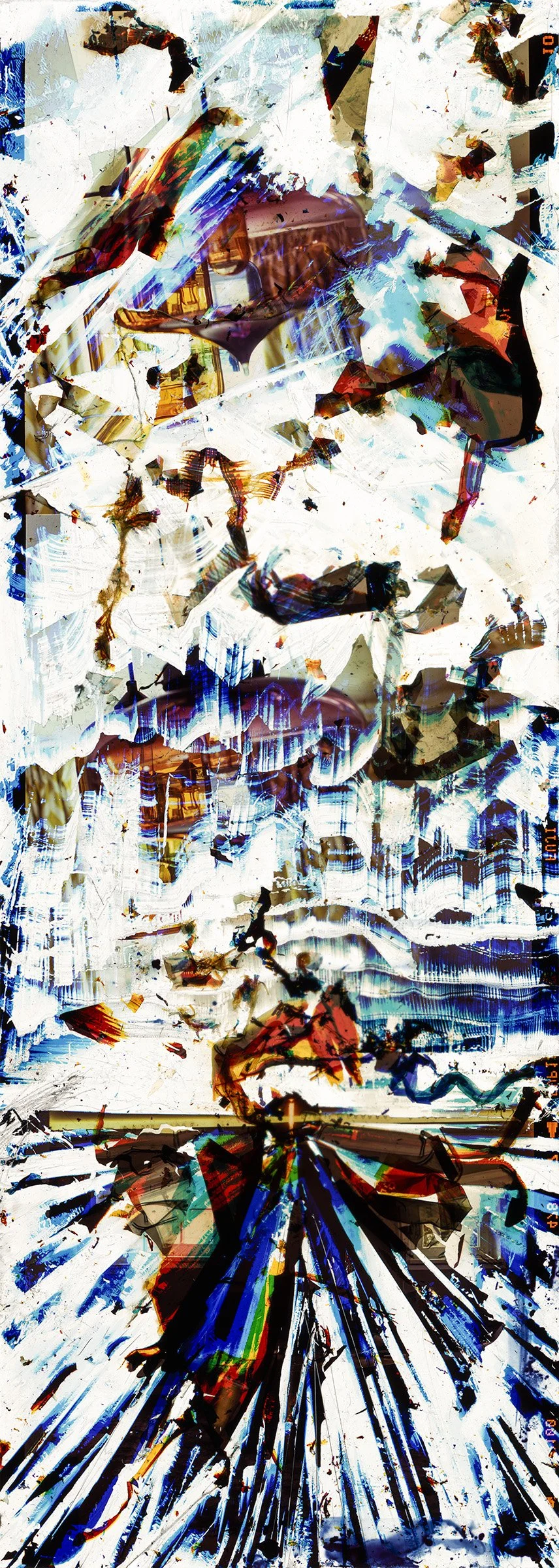 Untitled
Middle format color slide film
106 x 300 cm, 2025
C-Print Edition of 3 / 3 Light boxes + 2AP