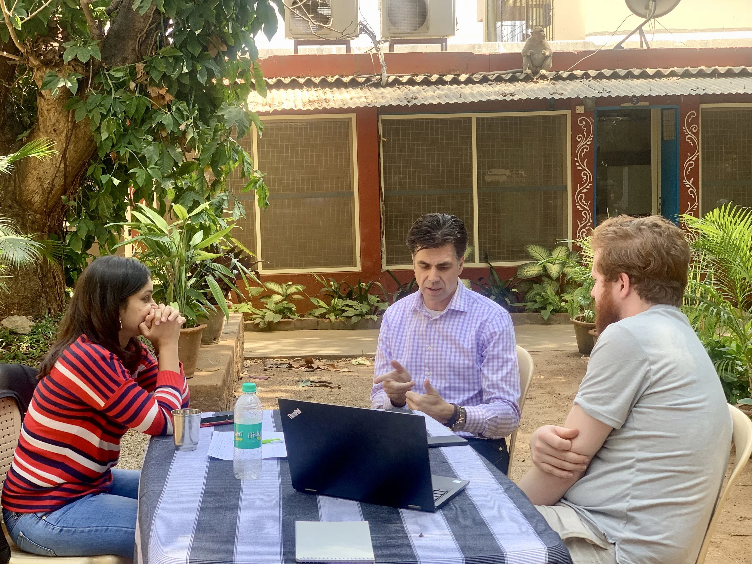 Brainstorming value propositions & go-to-market strategies with Boxwise Founder Hans & his Lead Mentor!