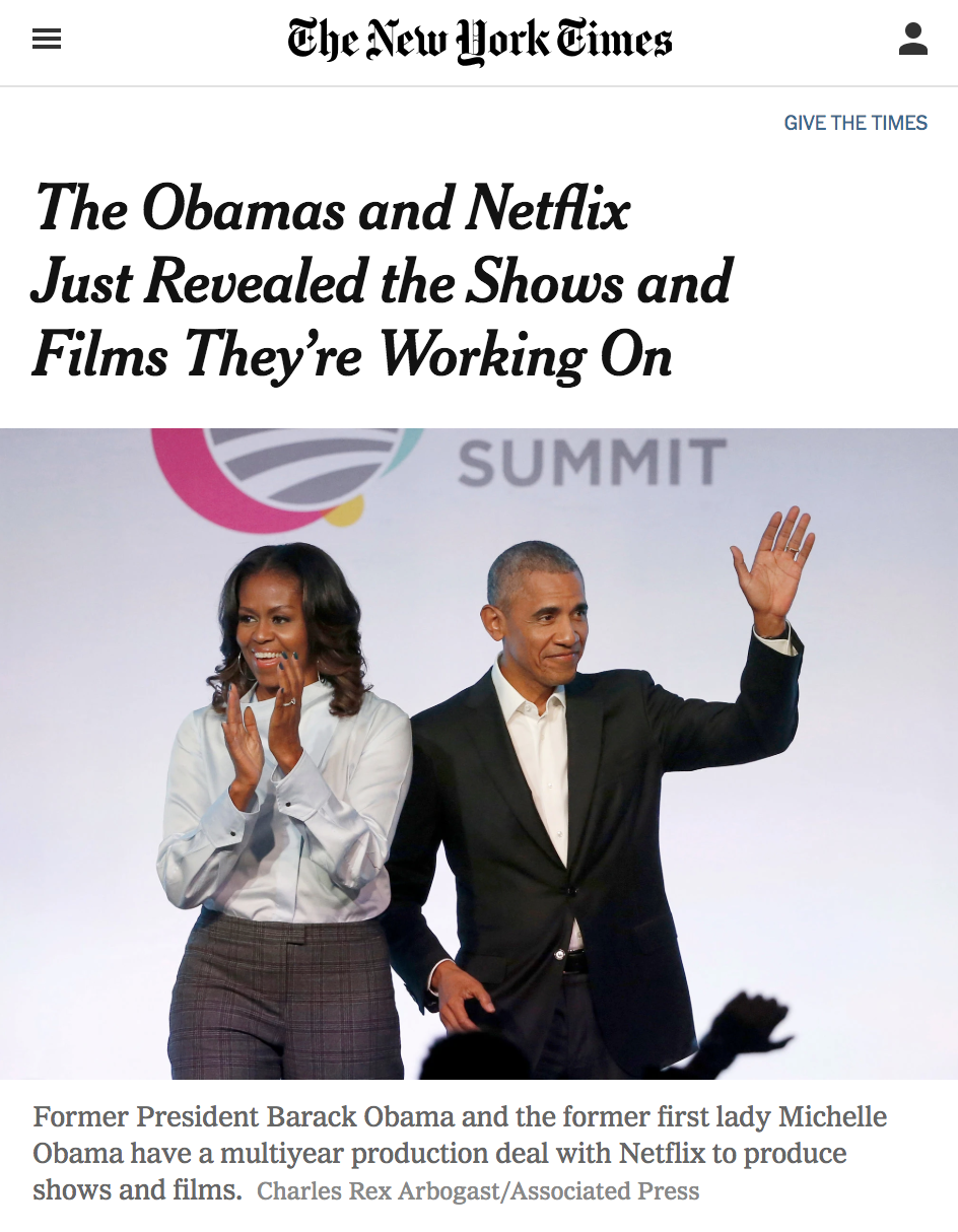  New documentaries touching on race, class, democracy, civil rights, and more from the Obamas and Netflix.